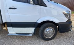 Тюнинг внедорожника Порог труба с проступью Mercedes-Benz Sprinter 2012