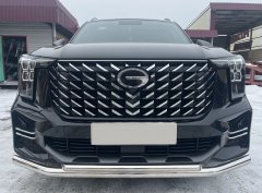 Тюнинг внедорожника Защита переднего бампера GAC GS8 2023