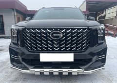 Тюнинг внедорожника Защита переднего бампера GAC GS8 2023
