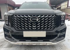 Тюнинг внедорожника Защита переднего бампера GAC GS8 2023