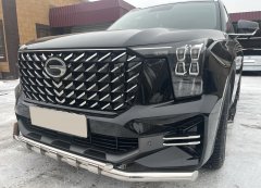 Тюнинг внедорожника Защита переднего бампера GAC GS8 2023