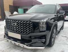 Тюнинг внедорожника Защита переднего бампера GAC GS8 2023