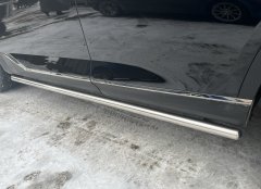 Тюнинг внедорожника Защита штатного порога труба GAC GS8 2023