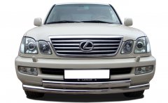 Тюнинг внедорожника Защита переднего бампера Lexus LX 470 1998-2007