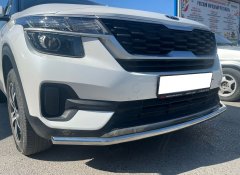 Тюнинг внедорожника Защита переднего бампера KIA Seltos 2020