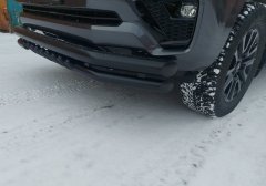 Тюнинг внедорожника Защита переднего бампера Toyota Land Cruiser Prado 150 2017