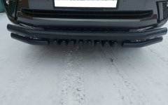 Тюнинг внедорожника Защита переднего бампера Toyota Land Cruiser Prado 150 2017