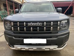 Тюнинг внедорожника Защита переднего бампера Haval H3 2024