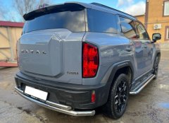 Тюнинг внедорожника Защита заднего бампера Haval H3 2024