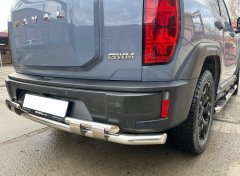 Тюнинг внедорожника Защита заднего бампера Haval H3 2024
