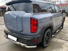 Тюнинг внедорожника Защита заднего бампера Haval H3 2024