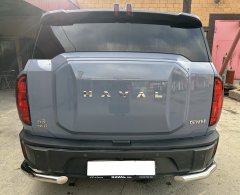 Тюнинг внедорожника Защита заднего бампера Haval H3 2024
