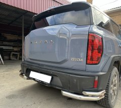 Тюнинг внедорожника Защита заднего бампера Haval H3 2024