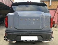 Тюнинг внедорожника Защита заднего бампера Haval H3 2024