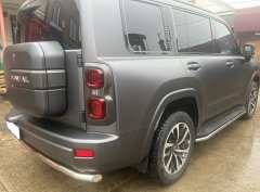Тюнинг внедорожника Защита заднего бампера Haval H9 2024