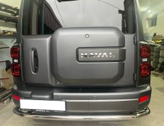 Тюнинг внедорожника Защита заднего бампера Haval H9 2024