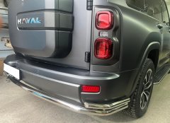 Тюнинг внедорожника Защита заднего бампера Haval H9 2024