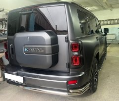 Тюнинг внедорожника Защита заднего бампера Haval H9 2024