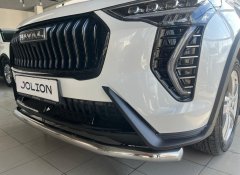 Тюнинг внедорожника Защита переднего бампера Haval Jolion 2024