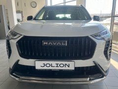 Тюнинг внедорожника Защита переднего бампера Haval Jolion 2024