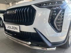 Тюнинг внедорожника Защита переднего бампера Haval Jolion 2024
