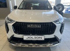 Тюнинг внедорожника Защита переднего бампера Haval Jolion 2024