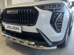 Тюнинг внедорожника Защита переднего бампера Haval Jolion 2024