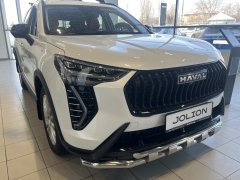 Тюнинг внедорожника Защита переднего бампера Haval Jolion 2024