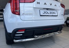 Тюнинг внедорожника Защита заднего бампера Haval Jolion 2024