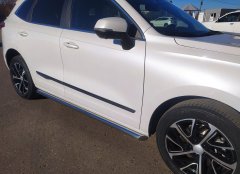 Тюнинг внедорожника Защита штатного порога труба Haval Jolion 2024