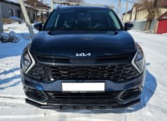 Тюнинг внедорожника Защита переднего бампера KIA Sportage 2022 комплектация GT-Line (кроме комплектации Style и X-Line)