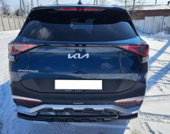 Тюнинг внедорожника Защита заднего бампера KIA Sportage 2022 комплектация GT-Line (кроме комплектации Style и X-Line)