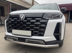 Тюнинг внедорожника Защита переднего бампера Changan CS95 2023