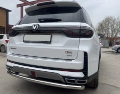 Тюнинг внедорожника Защита заднего бампера Changan CS95 2023