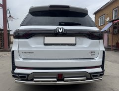 Тюнинг внедорожника Защита заднего бампера Changan CS95 2023