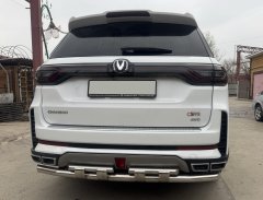 Тюнинг внедорожника Защита заднего бампера Changan CS95 2023