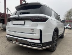 Тюнинг внедорожника Защита заднего бампера Changan CS95 2023