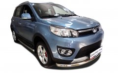 Тюнинг внедорожника Защита переднего бампера Great Wall M4 2013