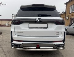 Тюнинг внедорожника Защита заднего бампера Changan CS95 2023