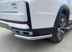 Тюнинг внедорожника Защита заднего бампера Changan CS95 2023