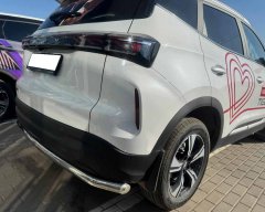 Тюнинг внедорожника Защита заднего бампера Chery Tiggo 4 2024 Рестайлинг