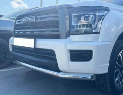 Тюнинг внедорожника Защита переднего бампера Haval H5 2024