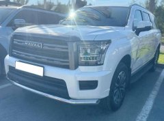 Тюнинг внедорожника Защита переднего бампера Haval H5 2024