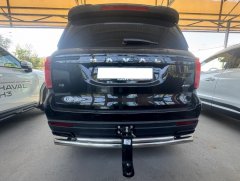 Тюнинг внедорожника Защита заднего бампера Haval H5 2024