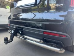 Тюнинг внедорожника Защита заднего бампера Haval H5 2024