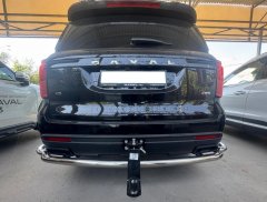Тюнинг внедорожника Защита заднего бампера Haval H5 2024