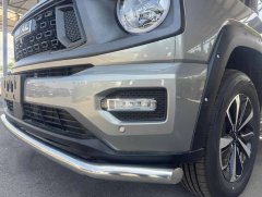 Тюнинг внедорожника Защита переднего бампера Haval H7 2025