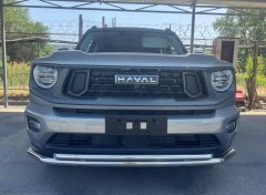 Тюнинг внедорожника Защита переднего бампера Haval H7 2025