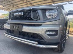 Тюнинг внедорожника Защита переднего бампера Haval H7 2025
