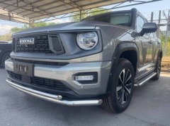 Тюнинг внедорожника Защита переднего бампера Haval H7 2025